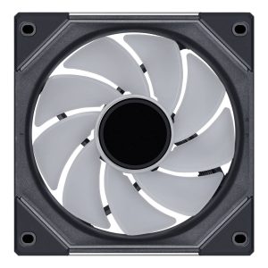 Lian Li 3+3 UNI FAN SL-INF 120 ARGB Reverse Blade PWM Fans, Pack of 6 - 120mm, Black