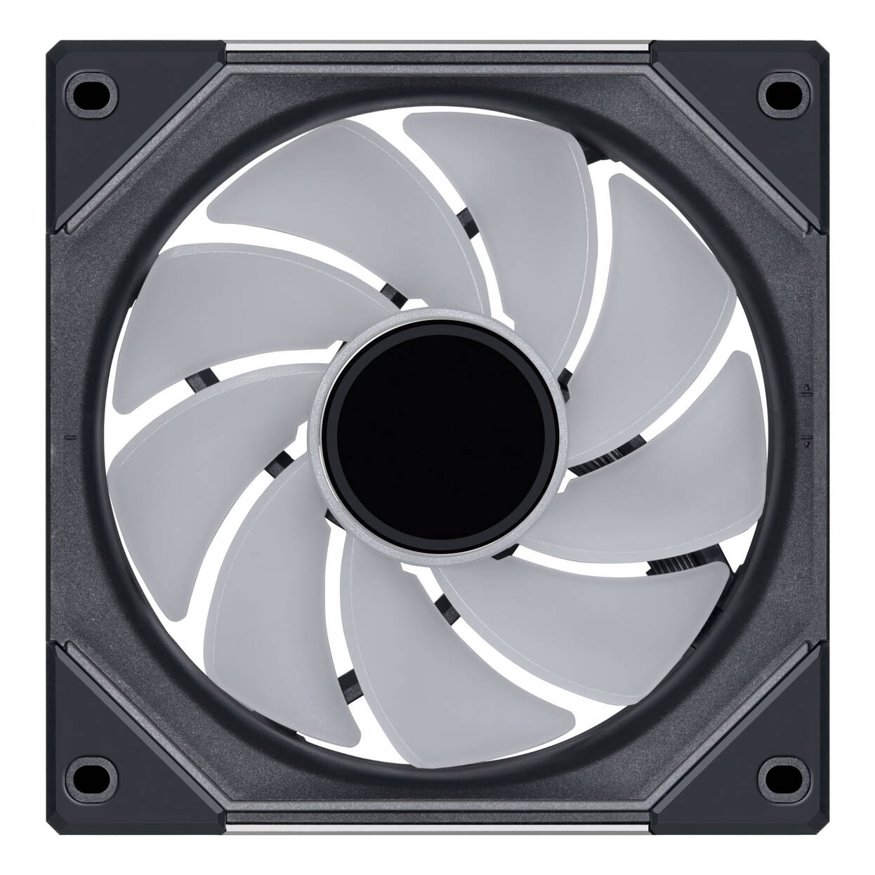 Lian Li 3+3 UNI FAN SL-INF 120 ARGB Reverse Blade PWM Fans, Pack of 6 - 120mm, Black
