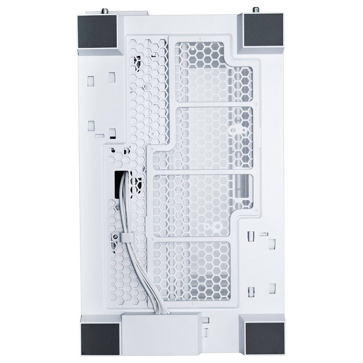 Lian Li O11 Dynamic EVO RGB PC Case Bundle + HydroShift II LCD-S 360TL AiO + 6x UNI FAN SL-INF 120 Reverse Blade Fans - White