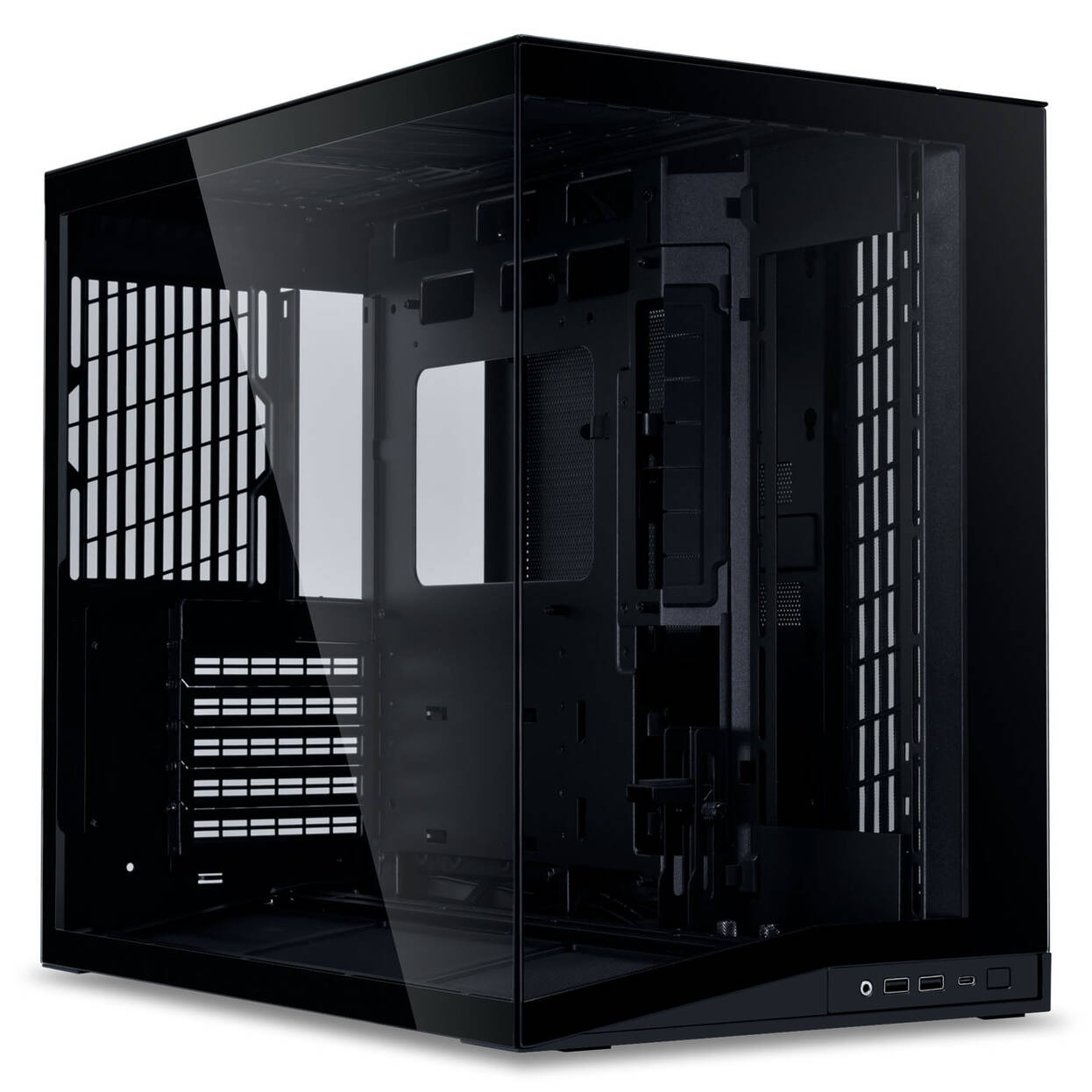 Lian Li O11 Dynamic Mini V2 "Flow" UNI FAN SL INF Edition - black - 5x UNI FAN SL-INF 120 ARGB Reverse Blade PWM : image 2