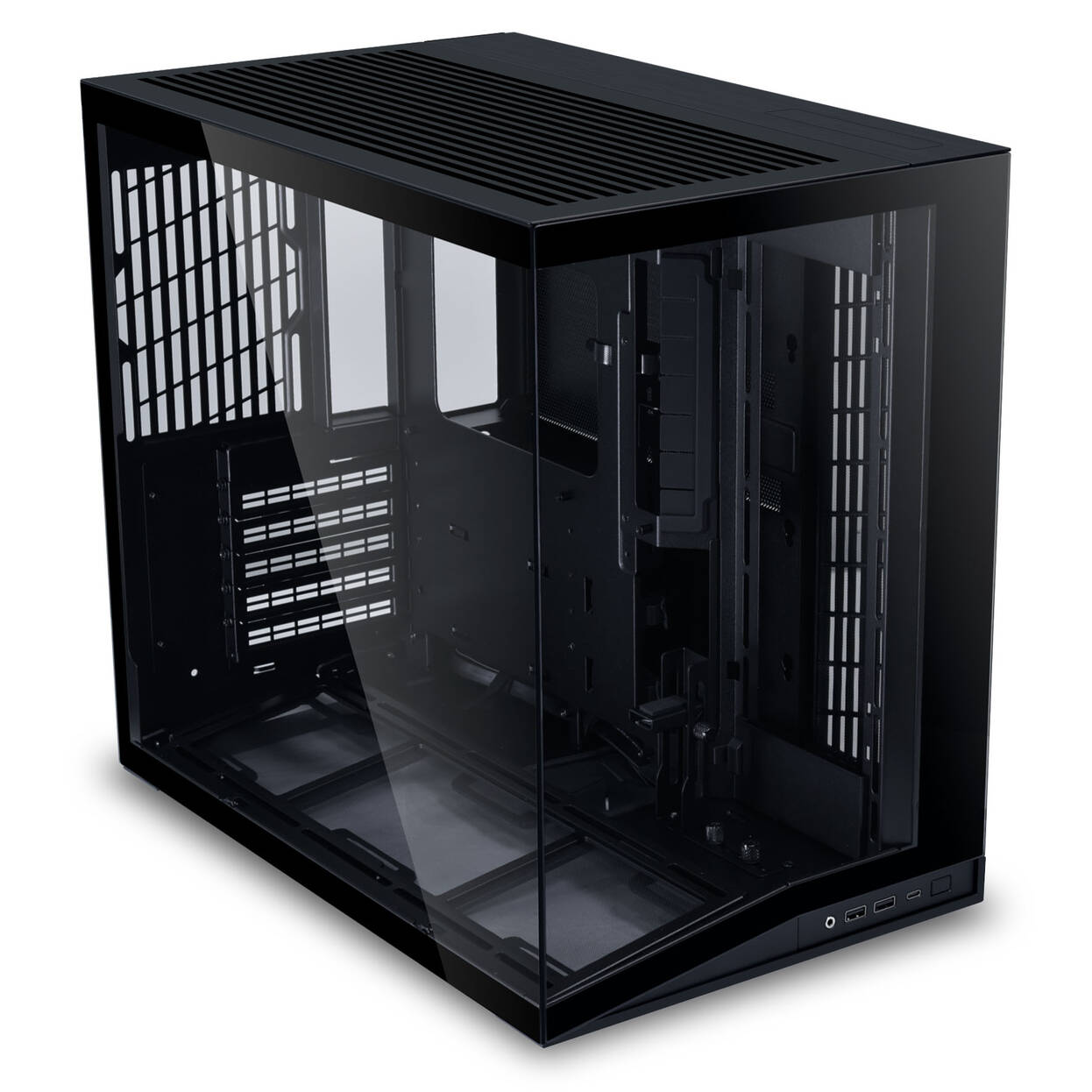 Lian Li O11 Dynamic Mini V2 "Flow" UNI FAN SL INF Edition - black - 5x UNI FAN SL-INF 120 ARGB Reverse Blade PWM : image 3