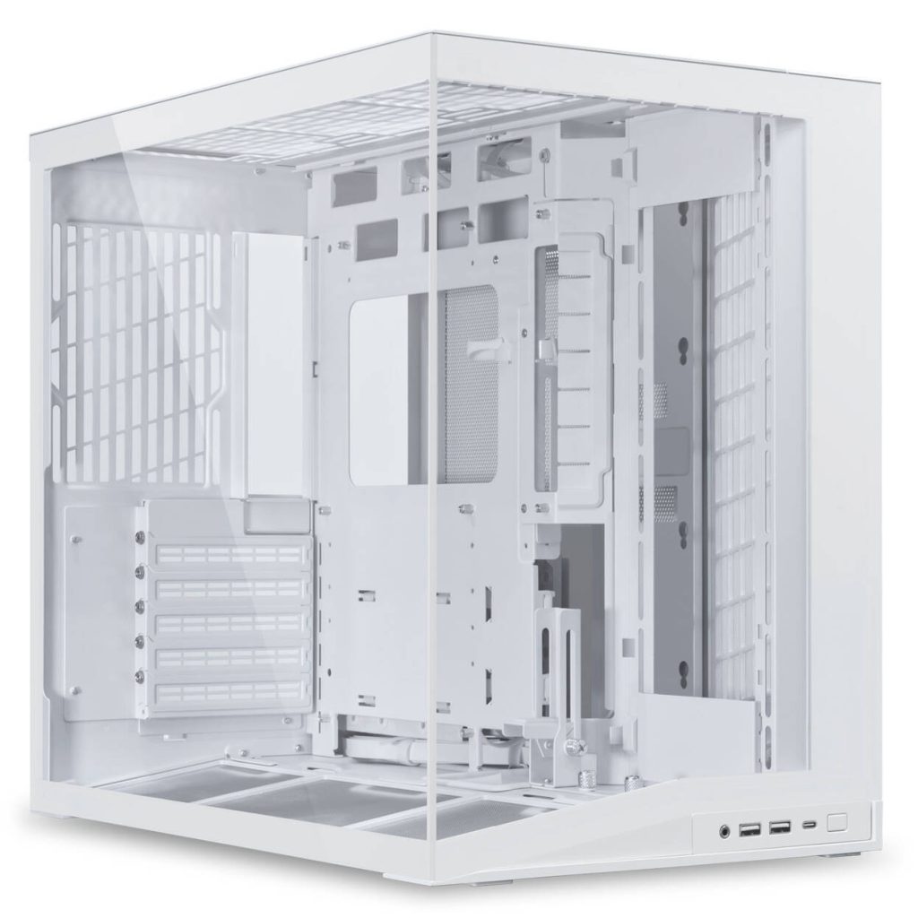 Lian Li O11 Dynamic Mini V2 - white - 5x UNI FAN SL-INF 120 ARGB Reverse Blade PWM fans - 120mm : image 2