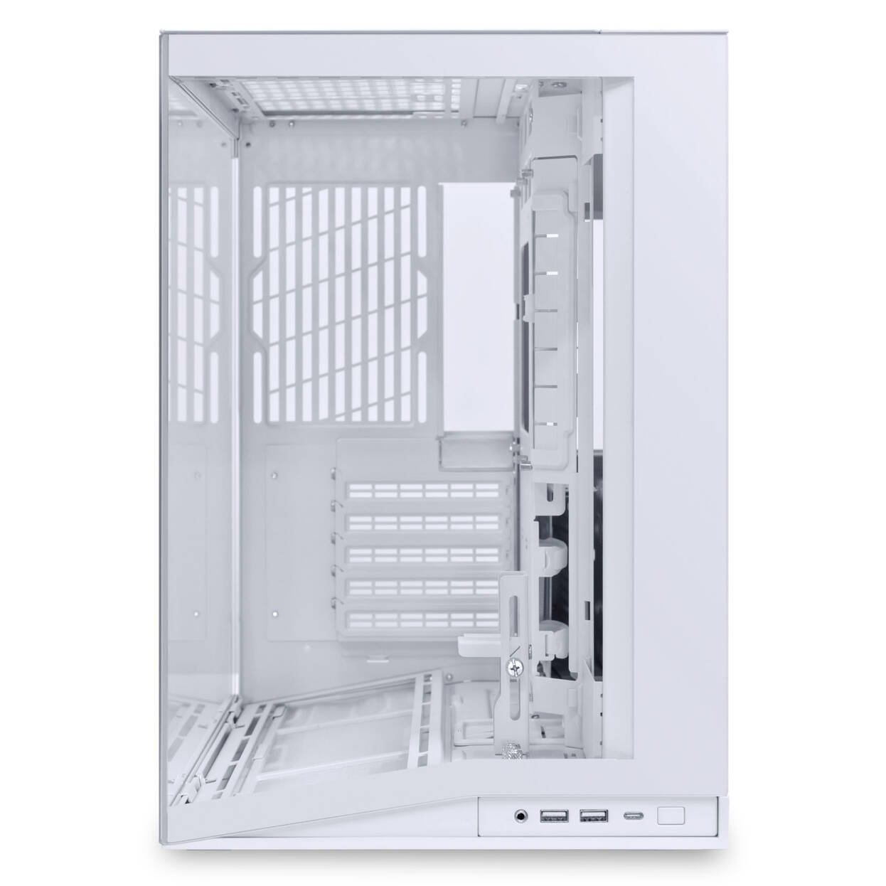 Lian Li O11 Dynamic Mini V2 - white - 5x UNI FAN SL-INF 120 ARGB Reverse Blade PWM fans - 120mm : image 4