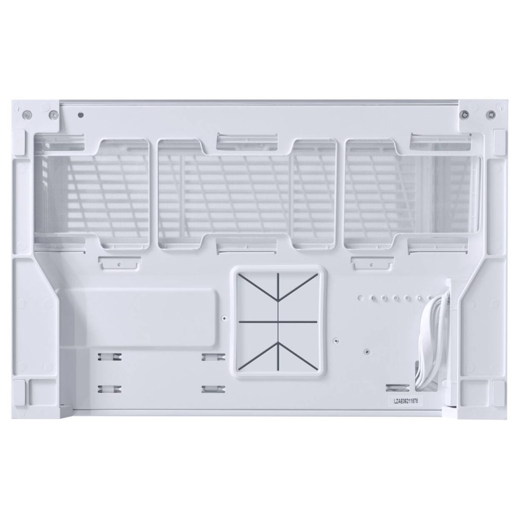 Lian Li O11 Dynamic Mini V2 + 5x UNI FAN SL-INF 120 Reverse Blade + 1x Standard PWM aRGB Fans - White
