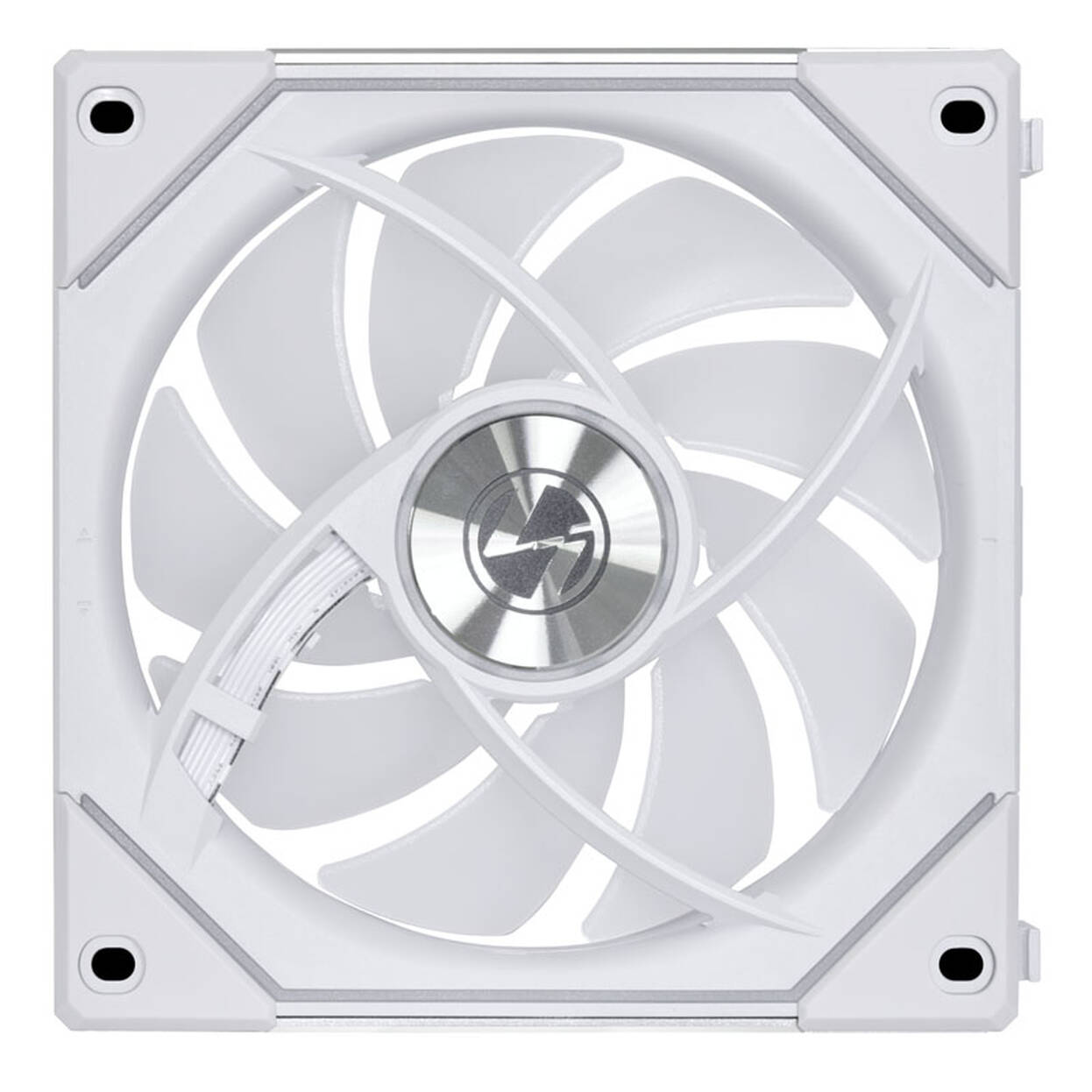 Lian Li O11 Dynamic Mini V2 + 5x UNI FAN SL-INF 120 Reverse Blade + 1x Standard PWM aRGB Fans - White