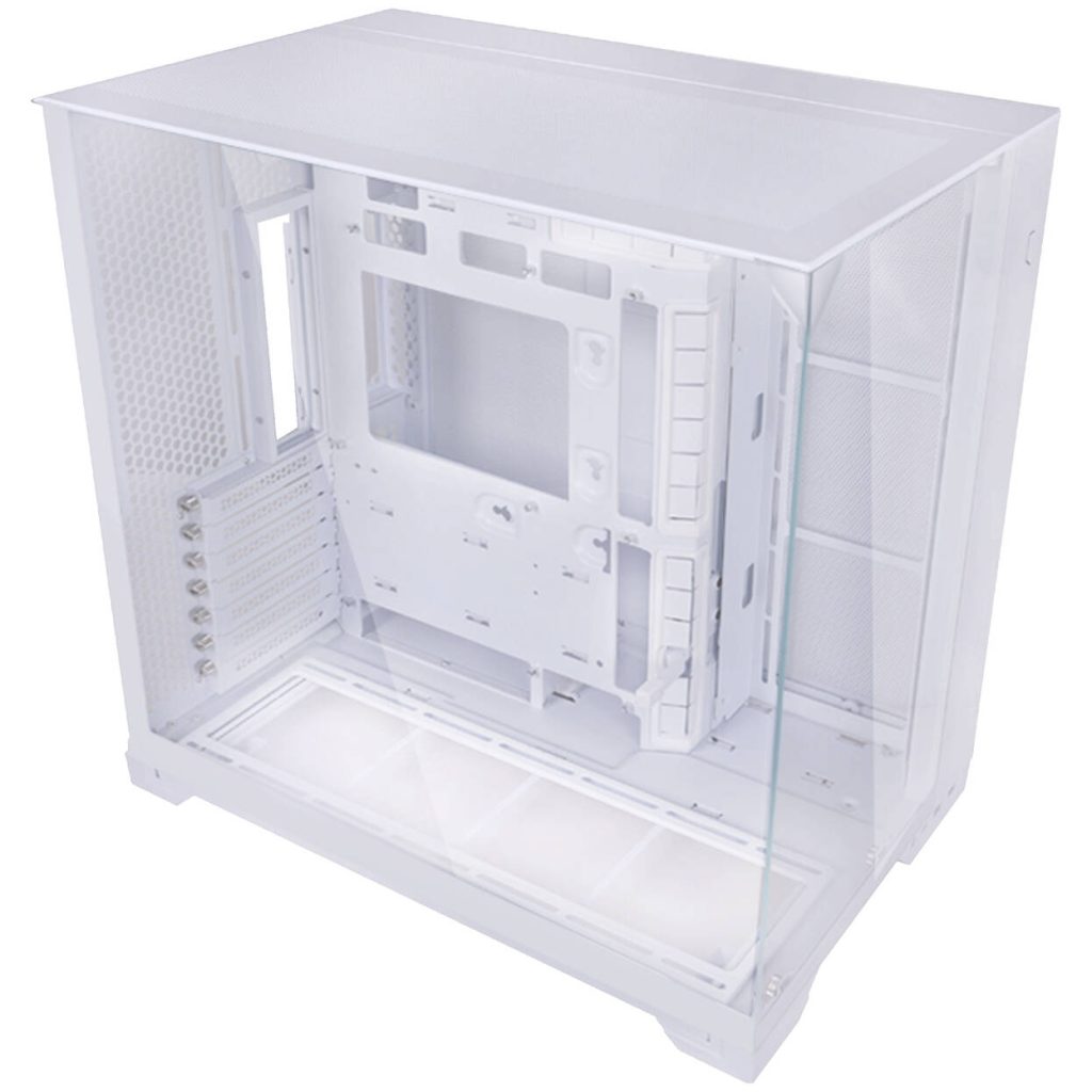 Lian Li O11 Vision Compact Case Bundle + HydroShift II LCD-S 360TL AiO - white