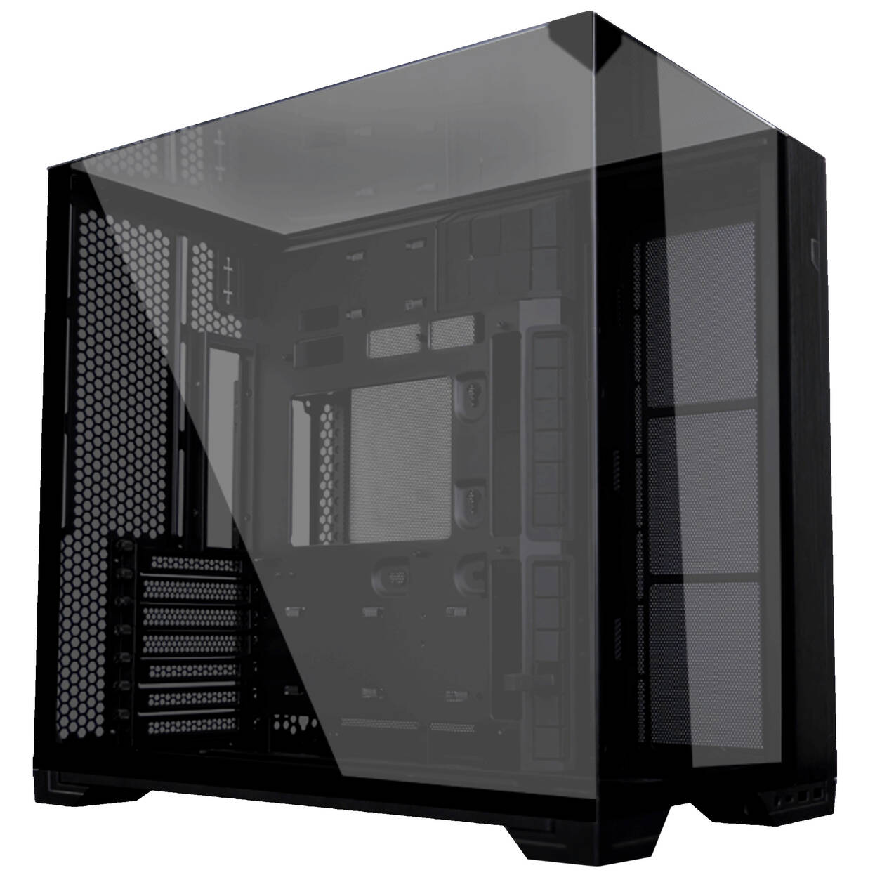 Lian Li O11 Vision Compact Case Bundle + HydroShift II LCD-S 360TL AiO - black