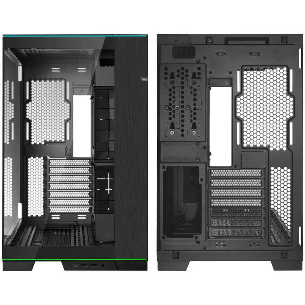 Lian Li O11D EVO RGB PC Case Bundle + HydroShift II LCD-S 360TL AiO + 6x UNI FAN SL-INF 120 Reverse Blade Fans + UNI HUB SL-INF - Black