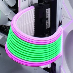 Lian Li Strimer Wireless 24-Pin RGB Motherboard Cable + Strimer Wireless 12V-2x6 GPU Cable Wide