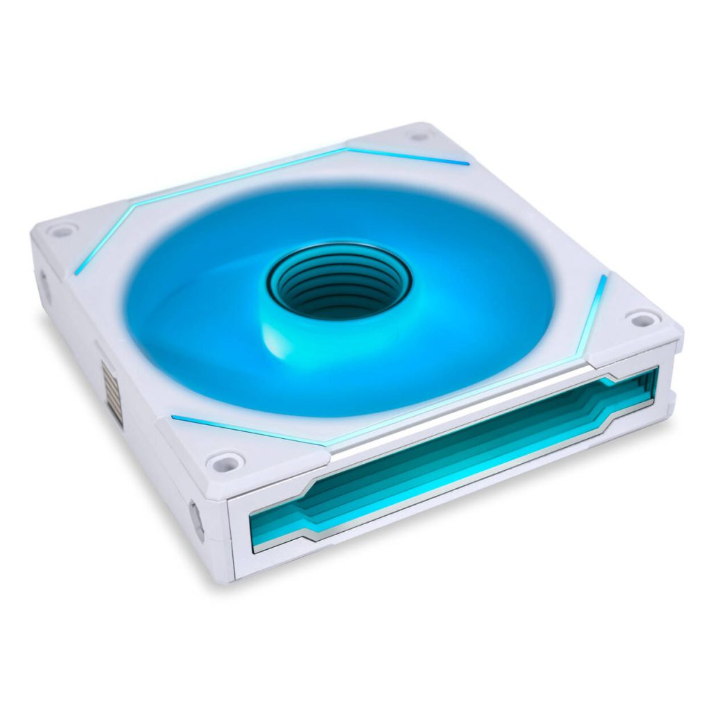 Lian Li 4-Pack - 3x UNI FAN SL-INF 120 Reverse Blade + 1x Standard Blade aRGB Fans - White (Without Controller)