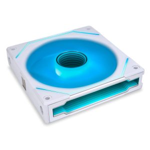 Lian Li 4-Pack - 3x UNI FAN SL-INF 120 Reverse Blade + 1x Standard Blade aRGB Fans - White (Without Controller)