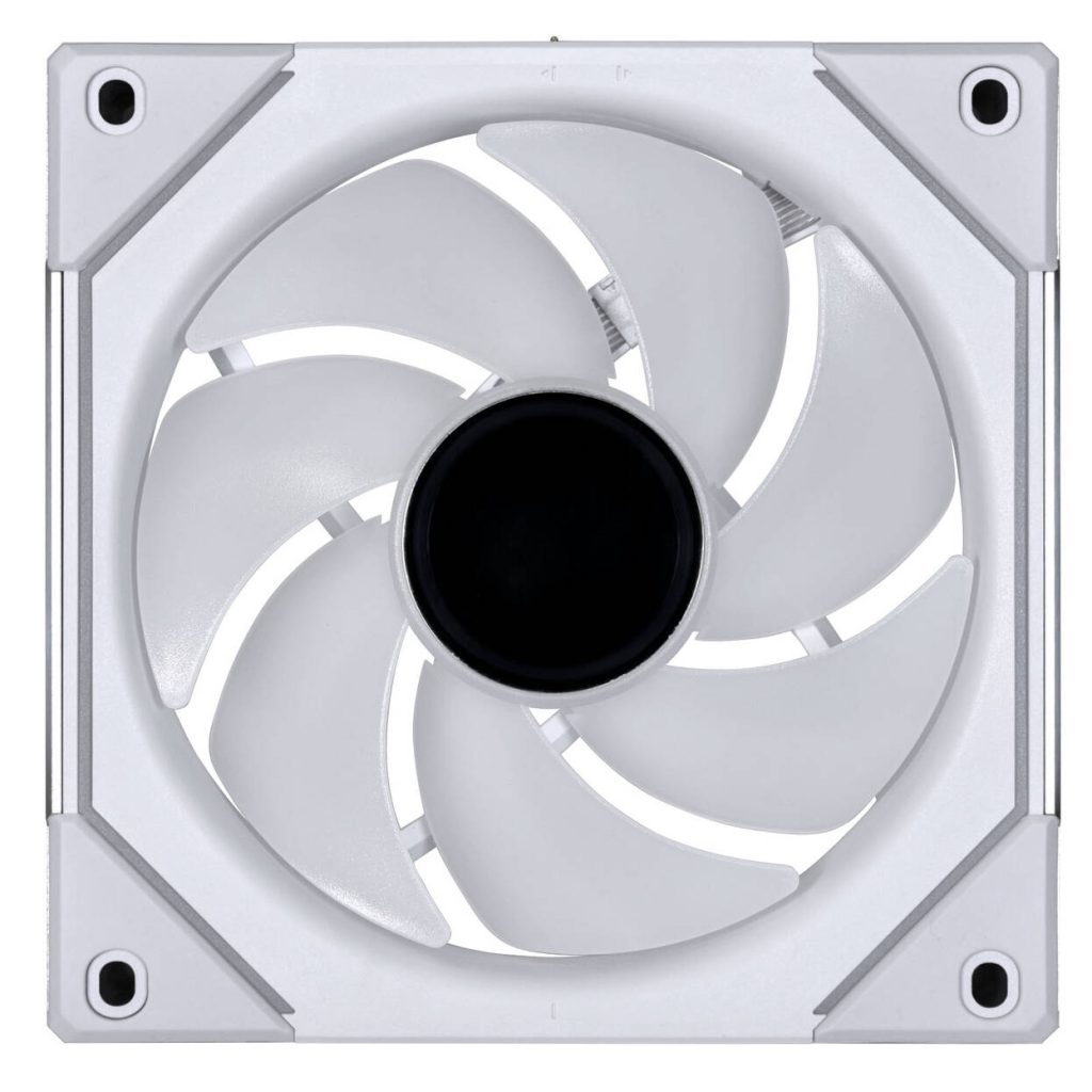 Lian Li 4-Pack - 3x UNI FAN SL-INF 120 Reverse Blade + 1x Standard Blade aRGB Fans - White (Without Controller)