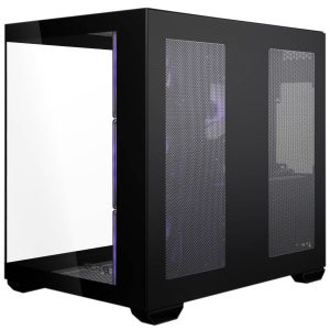 Cooler Master Elite 681 PC Case, Mid-Tower, ATX, Tempered Glass, RGB - including 4x 120mm ARGB Fans, Black