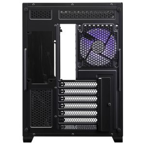 Cooler Master Elite 681 PC Case, Mid-Tower, ATX, Tempered Glass, RGB - including 4x 120mm ARGB Fans, Black