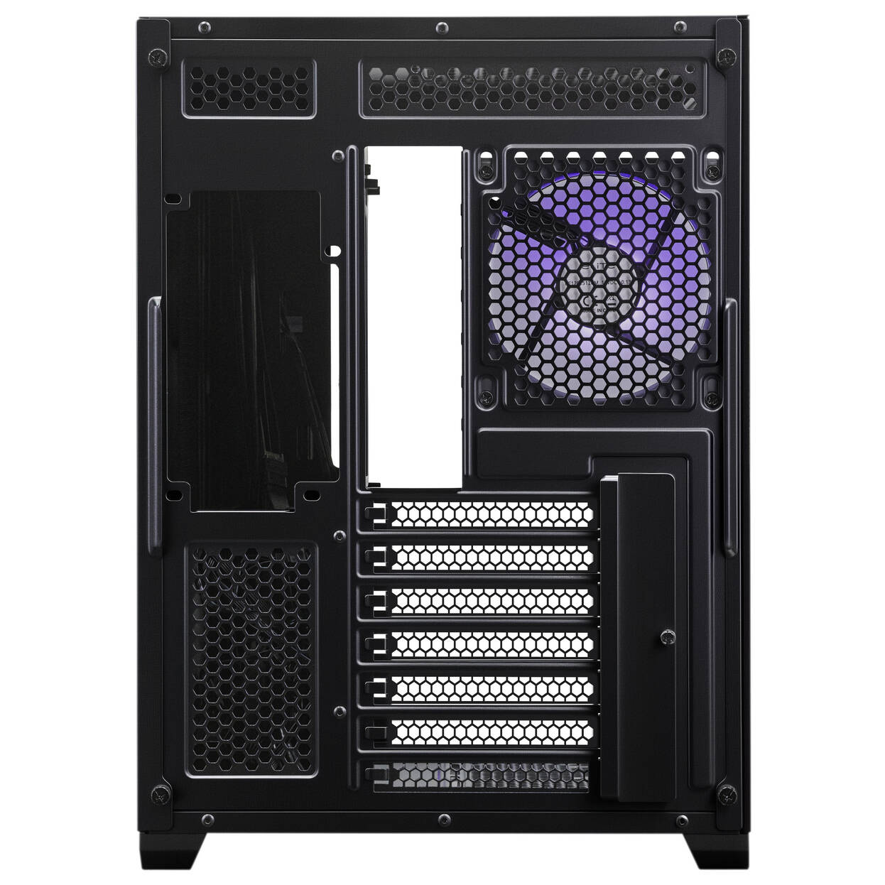 Cooler Master Elite 681 PC Case, Mid-Tower, ATX, Tempered Glass, RGB - including 4x 120mm ARGB Fans, Black