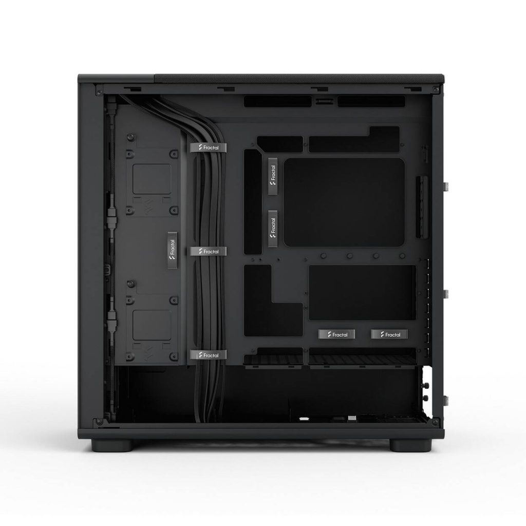 Fractal Design Epoch XL Black Solid PC Case, Mid-Tower, E-ATX – Black