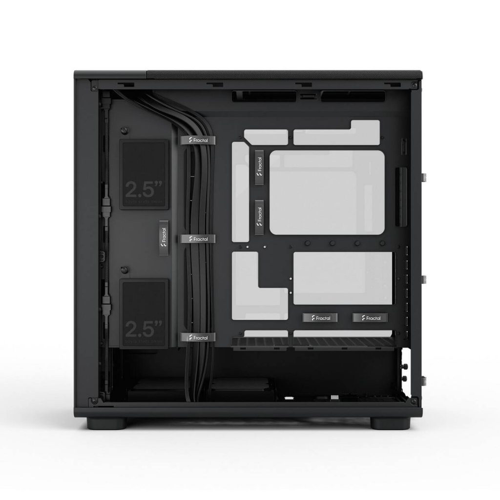Fractal Design Epoch XL Black TG Light Tint PC Case, Mid Tower, E-ATX, Tempered Glass – Black