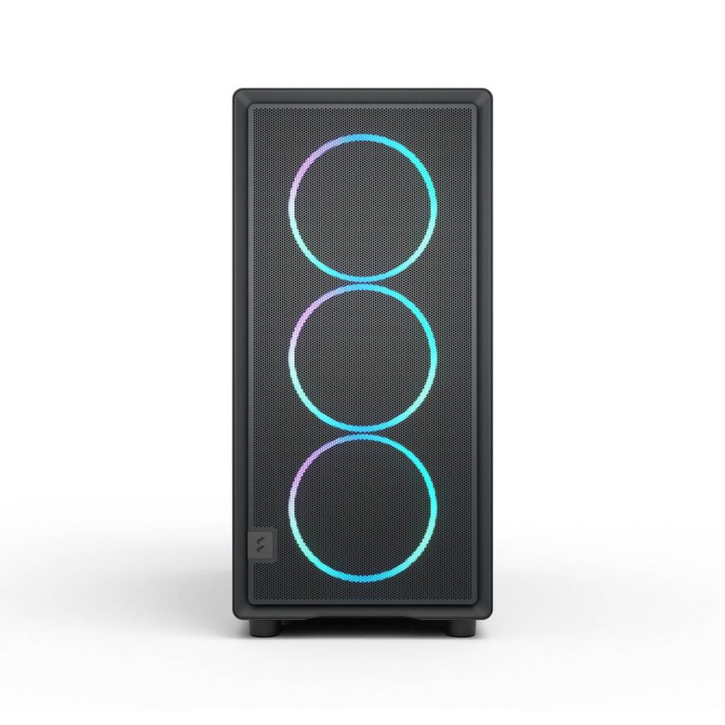 Fractal Design Epoch XL Black RGB TG Light Tint PC Case, Mid Tower, E-ATX, ARGB, Tempered Glass – Black