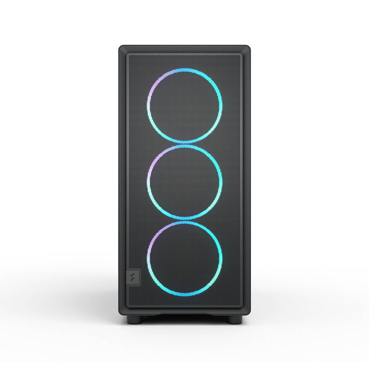 Fractal Design Epoch XL Black RGB TG Light Tint PC Case, Mid Tower, E-ATX, ARGB, Tempered Glass – Black