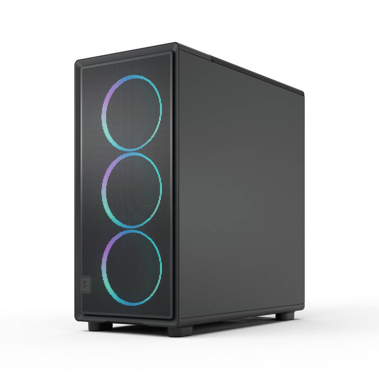 Fractal Design Epoch XL Black RGB TG Light Tint PC Case, Mid Tower, E-ATX, ARGB, Tempered Glass – Black