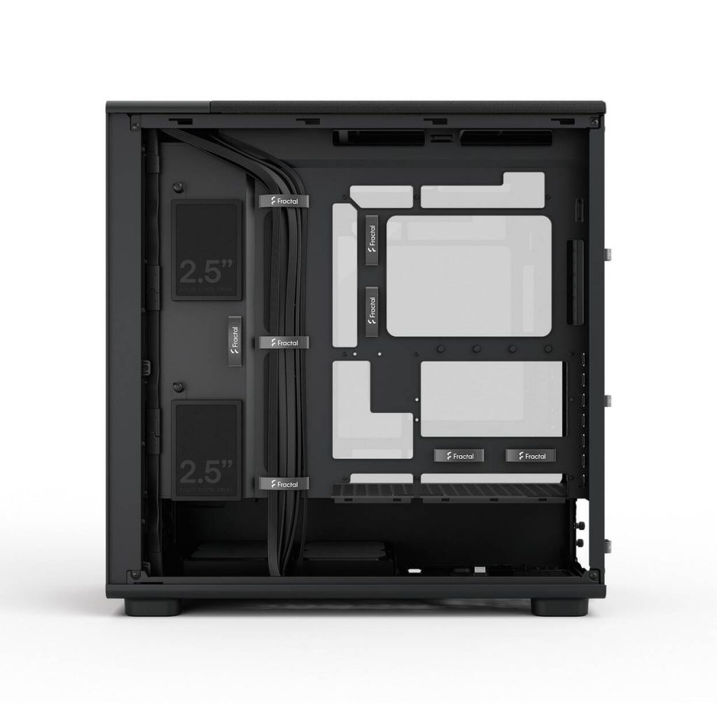 Fractal Design Epoch XL Black RGB TG Light Tint PC Case, Mid Tower, E-ATX, ARGB, Tempered Glass – Black
