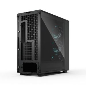 Fractal Design Epoch XL Black RGB TG Light Tint PC Case, Mid Tower, E-ATX, ARGB, Tempered Glass – Black