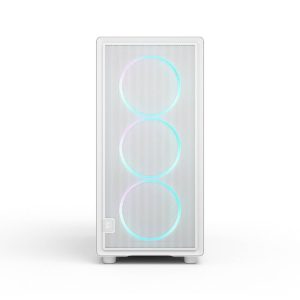 Fractal Design Epoch XL White RGB TG Clear Tint PC Case, Mid Tower, E-ATX, ARGB, Tempered Glass – white