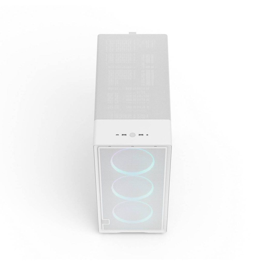 Fractal Design Epoch XL White RGB TG Clear Tint PC Case, Mid Tower, E-ATX, ARGB, Tempered Glass – white