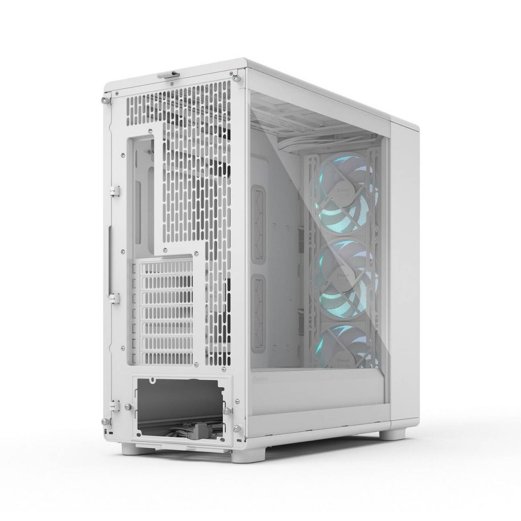 Fractal Design Epoch XL White RGB TG Clear Tint PC Case, Mid Tower, E-ATX, ARGB, Tempered Glass – white