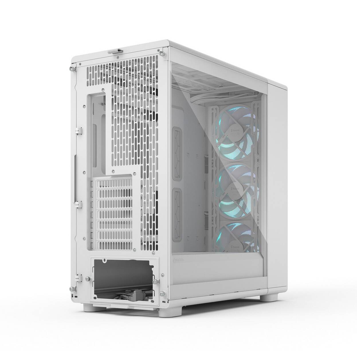 Fractal Design Epoch XL White RGB TG Clear Tint PC Case, Mid Tower, E-ATX, ARGB, Tempered Glass – white