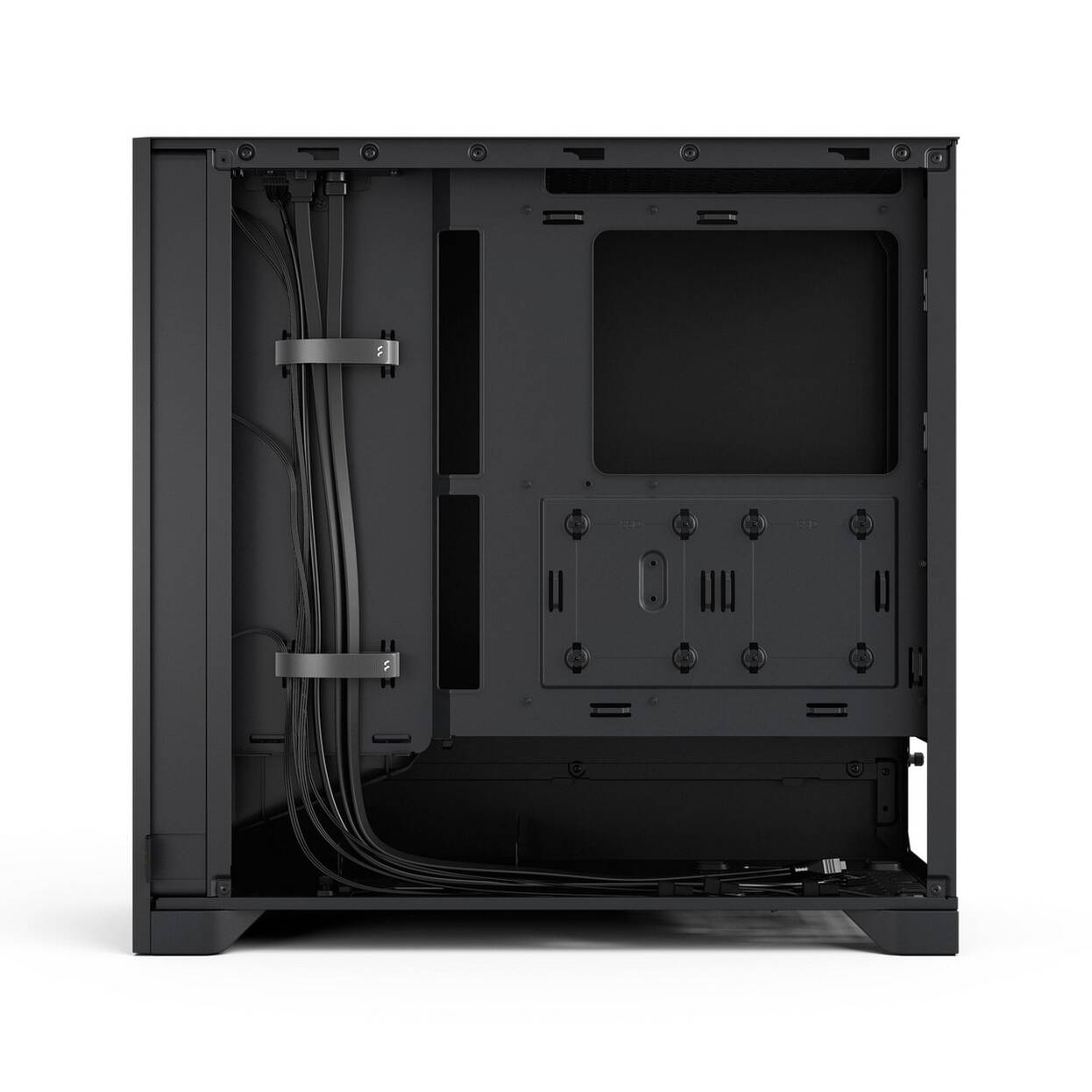 Fractal Design Pop 2 Air Solid PC Case, Mid Tower, ATX - including 3x 120mm fans, black