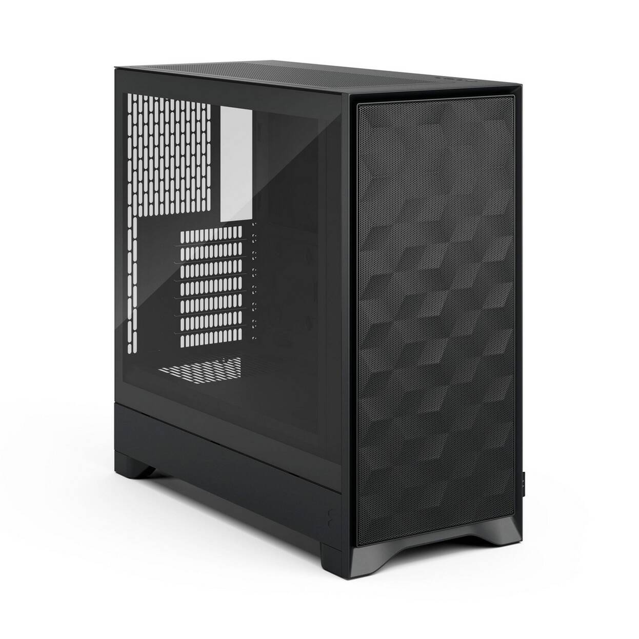 Fractal Design Pop 2 Air Black TG PC Case, Mid-Tower, ATX, Tempered Glass - including 3x 120mm fans, black