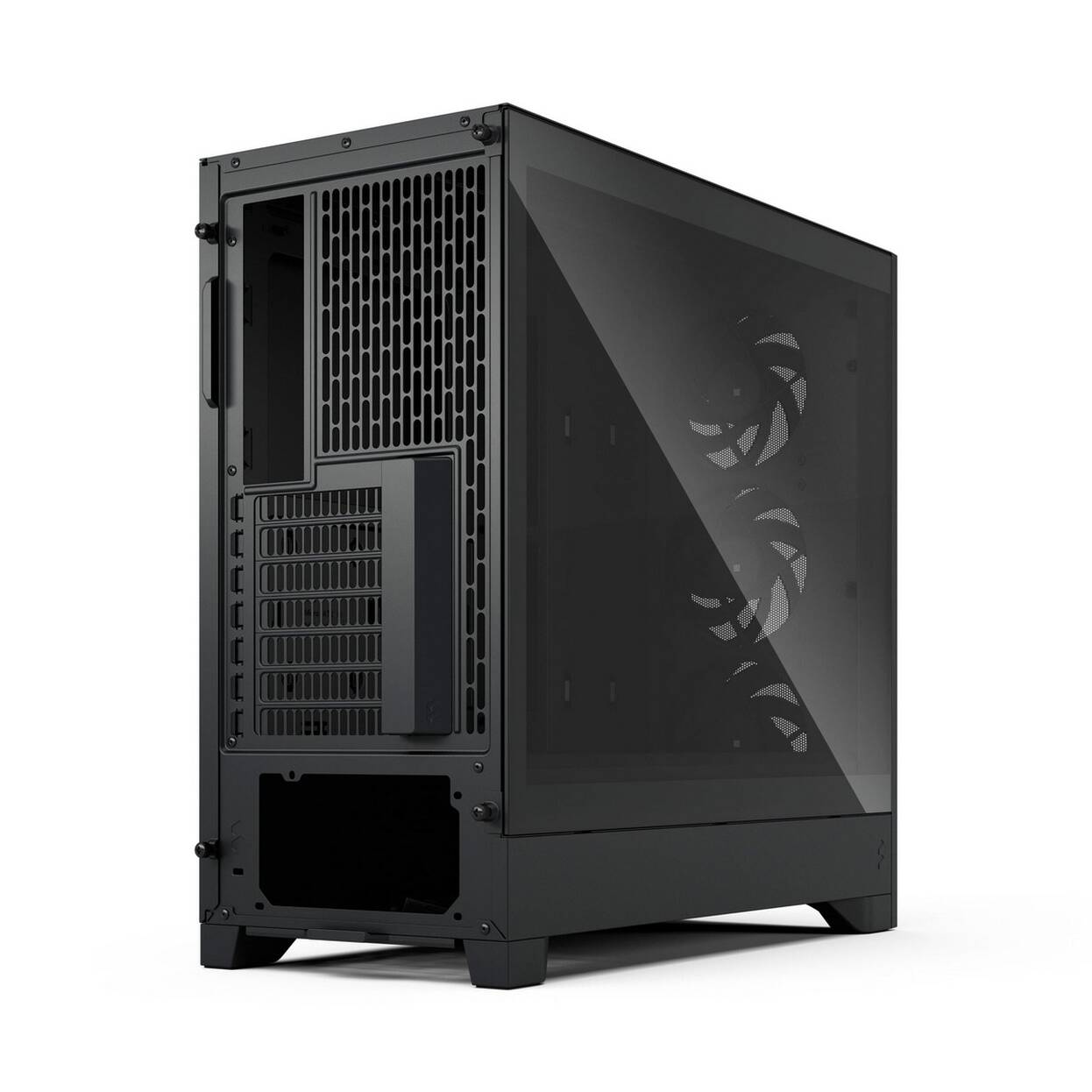 Fractal Design Pop 2 Air Black TG PC Case, Mid-Tower, ATX, Tempered Glass - including 3x 120mm fans, black