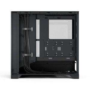 Fractal Design Pop 2 Air TG RGB PC Case, Mid Tower, ATX, Tempered Glass - including 3x 120mm RGB Fans, Black