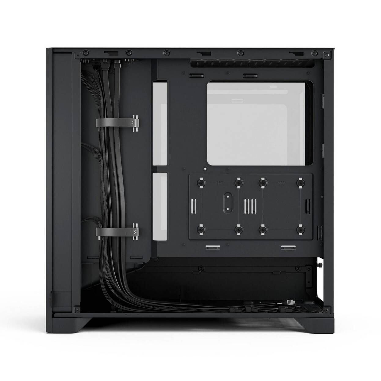 Fractal Design Pop 2 Air TG RGB PC Case, Mid Tower, ATX, Tempered Glass - including 3x 120mm RGB Fans, Black