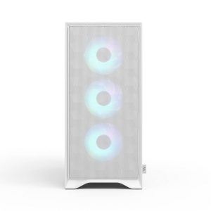 Fractal Design Pop 2 Air TG RGB PC Case, Mid Tower, ATX, Tempered Glass – including 3x 120mm RGB fans, white