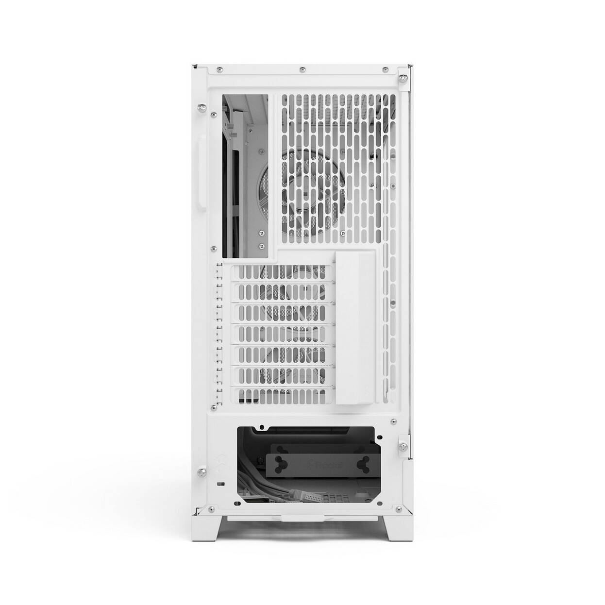 Fractal Design Pop 2 Air TG RGB PC Case, Mid Tower, ATX, Tempered Glass – including 3x 120mm RGB fans, white