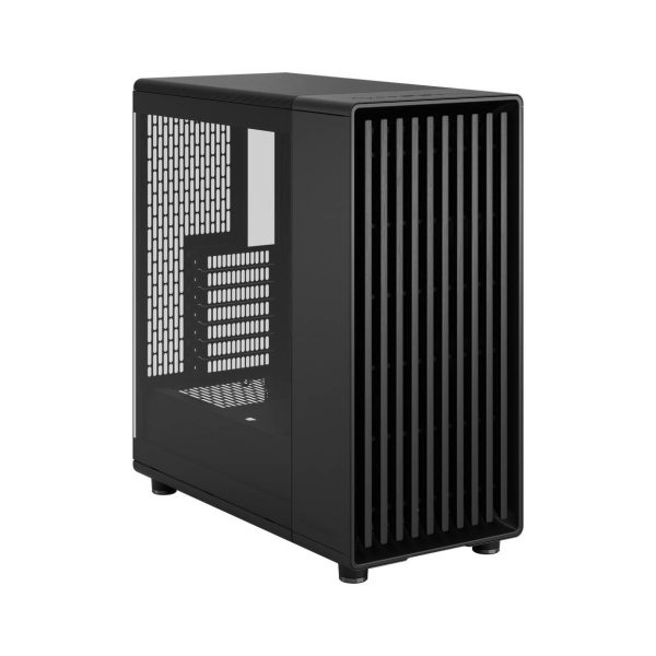 Fractal Design North Momentum Edition PC Case, Mid Tower, ATX, Tempered Glass – including 3x 120mm Fans, Black