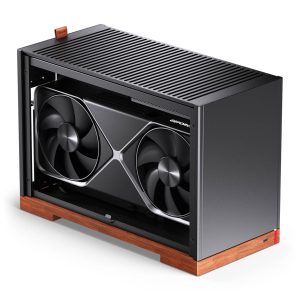 Jonsbo T9 PC Case, Mini Case, ITX, PCIe 5.0 Riser Cable - Black - B-Grade