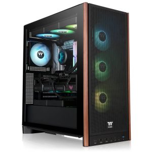 Thermaltake S370 WS PC Case, Mid-Tower, E-ATX, Tempered Glass - black
