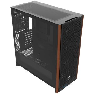 Thermaltake S370 WS PC Case, Mid-Tower, E-ATX, Tempered Glass - black