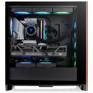 Thermaltake S370 WS PC Case, Mid-Tower, E-ATX, Tempered Glass - black