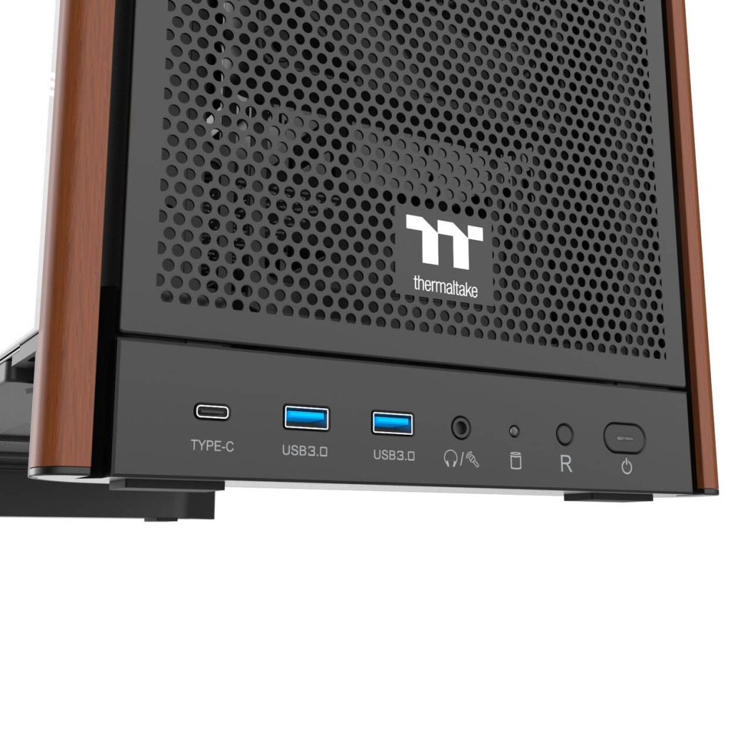 Thermaltake S370 WS PC Case, Mid-Tower, E-ATX, Tempered Glass - black