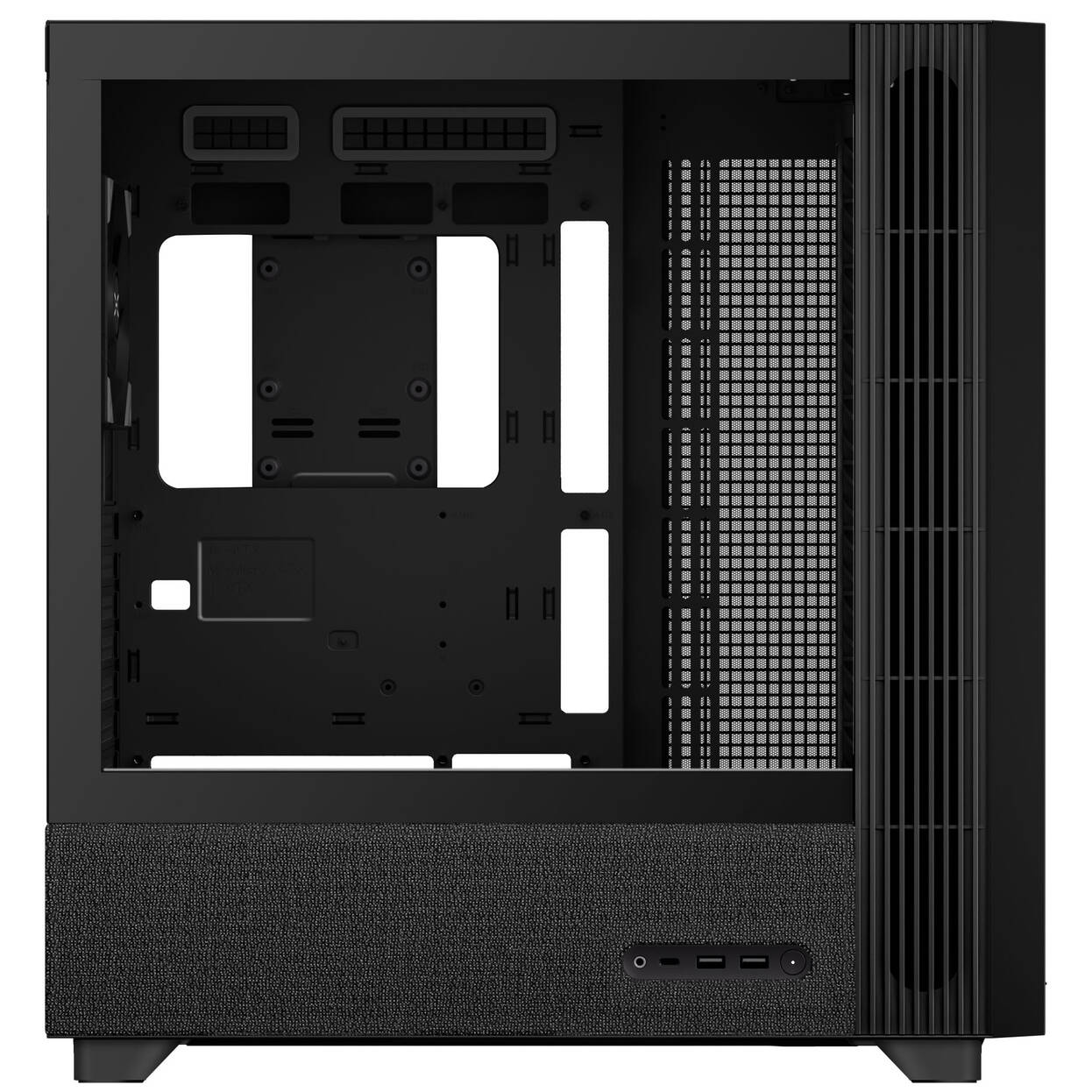 TRYX FLOVA F50 PC Case, ATX, Tempered Glass - Black : image 5
