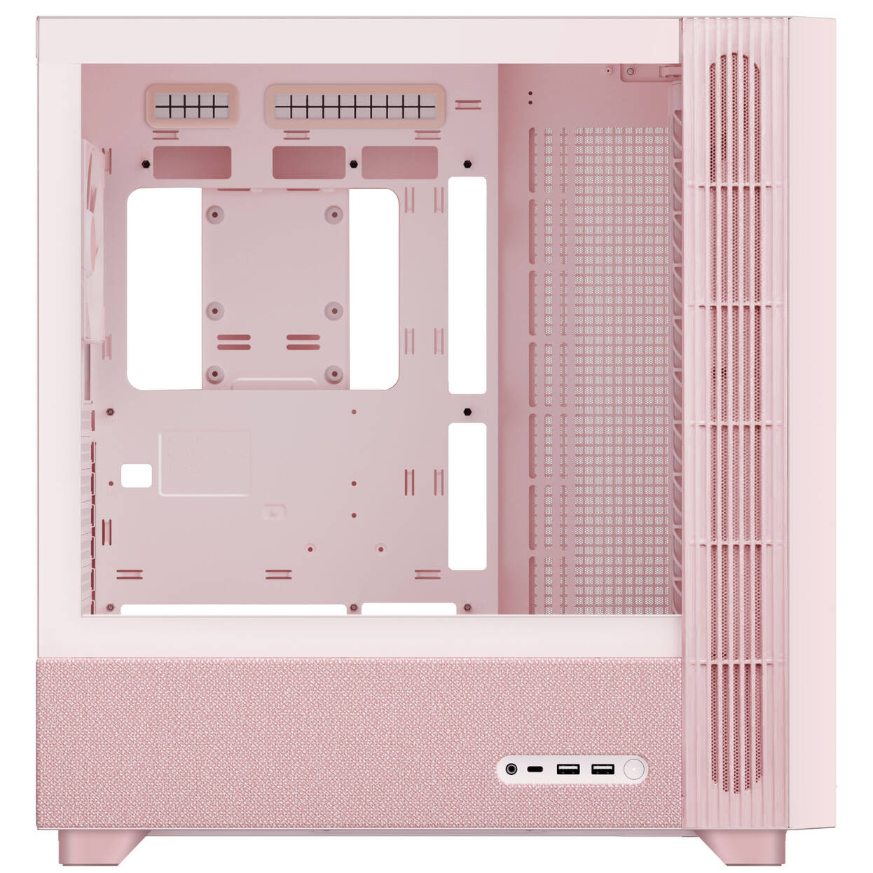 TRYX FLOVA F50 PC Case, ATX, Tempered Glass - Pink : image 5