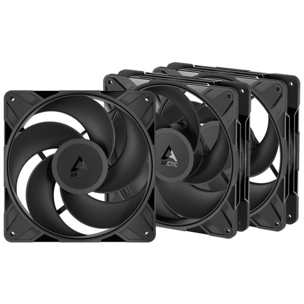 ARCTIC P14 Pro Reverse PWM Fan – 140mm, black, pack of 3