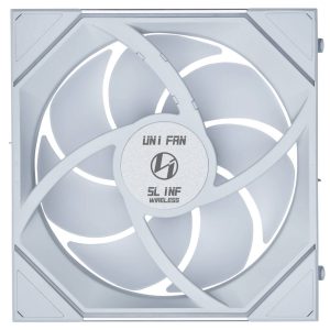 Lian Li UNI FAN SL-INF Wireless Fan, ARGB, PWM - 140mm, white