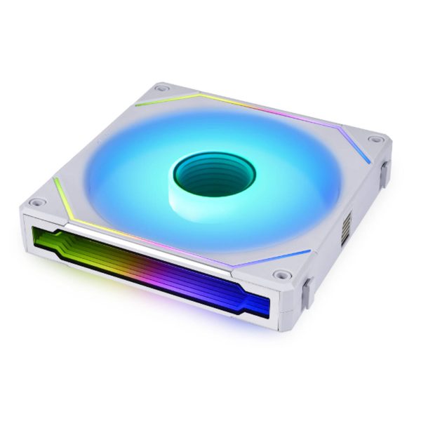 Lian Li UNI FAN SL-INF Wireless Fan, ARGB, PWM – 140mm, white