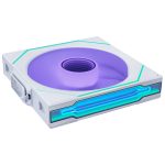 Lian Li UNI FAN SL-INF Wireless Fan, ARGB, PWM - Reverse Blade, 140mm, white - B-Grade
