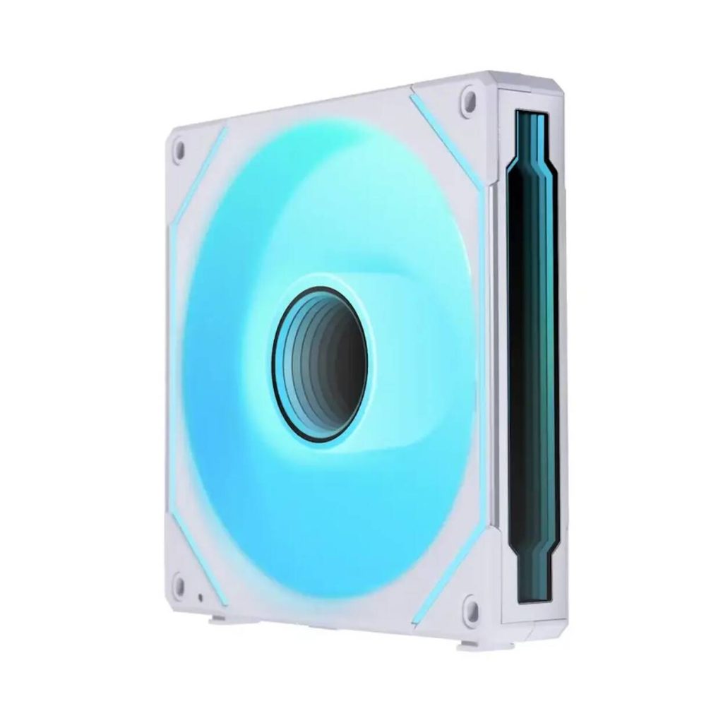 Lian Li UNI FAN SL-INF Wireless Fan, ARGB, PWM - Reverse Blade, 140mm, white